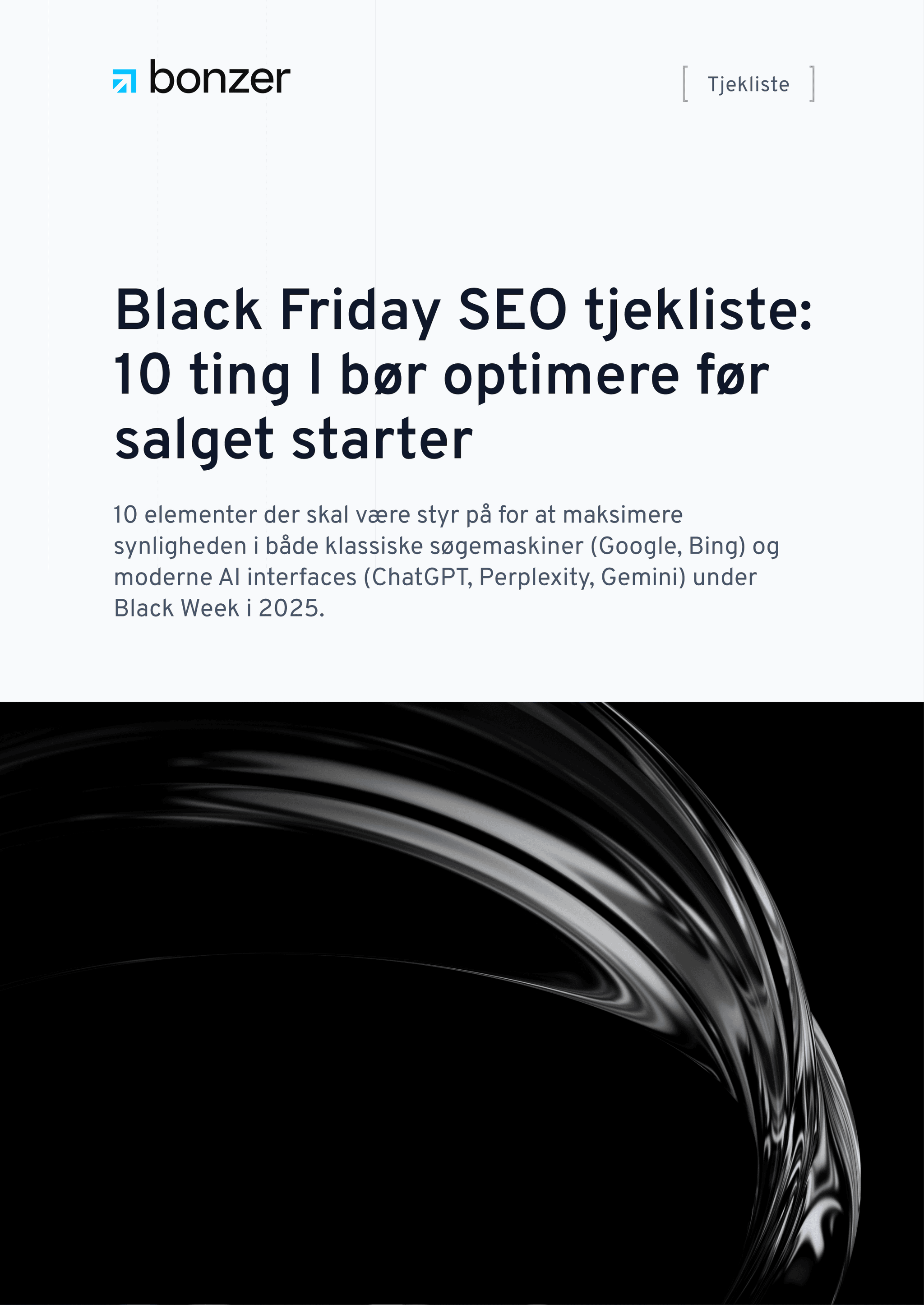 Black Friday SEO tjekliste: 10 ting I bør optimere før salget starter