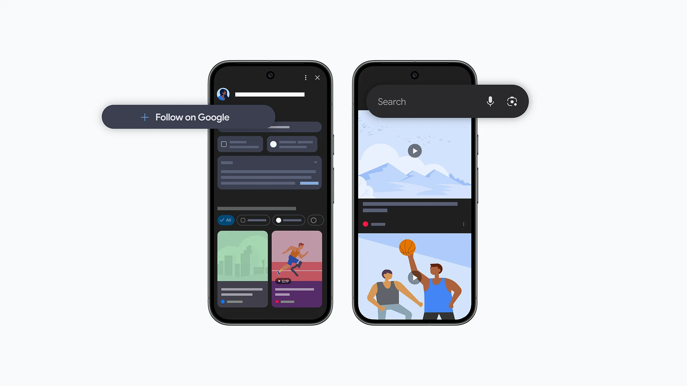 google discover og sociale profiler
