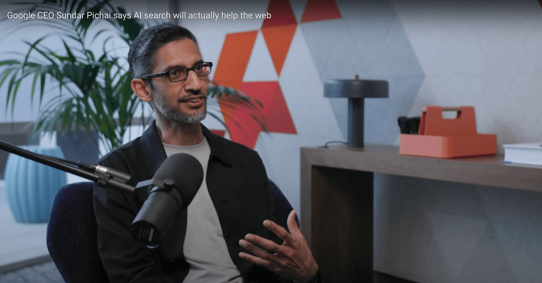 Googles ceo sundar pichai taler om ai