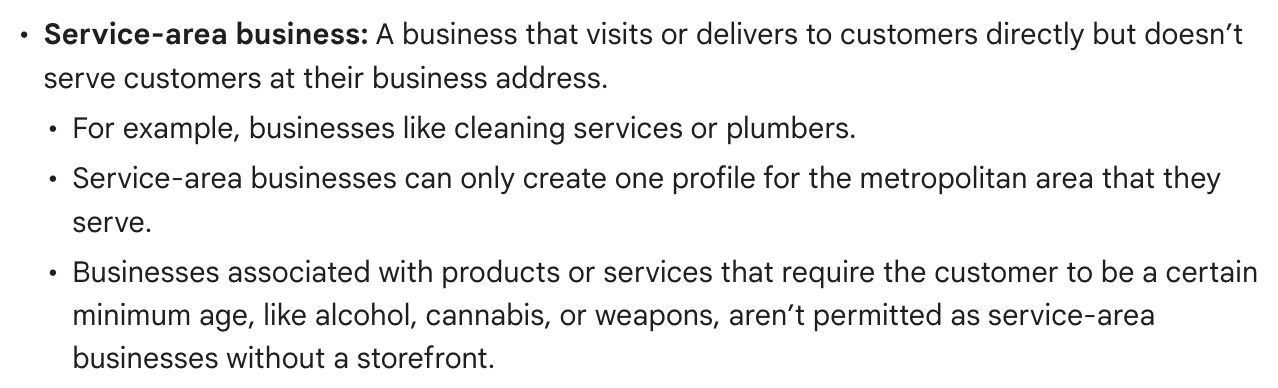 google business profile opdaterede retningslinjer