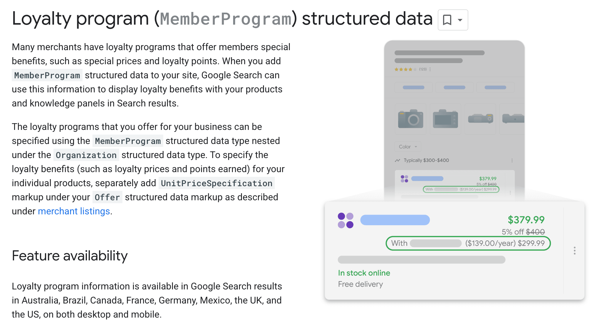 loyalty program struktureret data guidelines